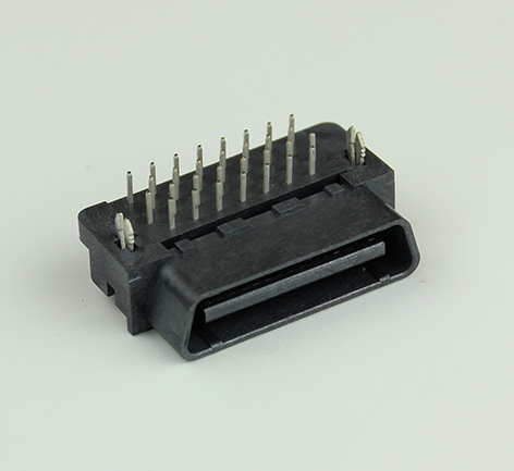 1.27mm 30PIN 公端板對板彎插連接器